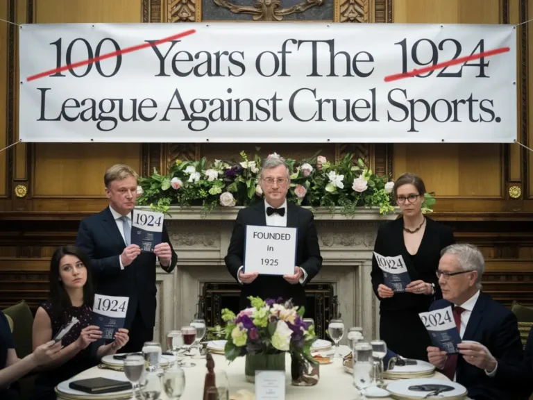 League Against Cruel Sports claim to be founded in 1924